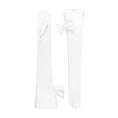 Load image into Gallery viewer, Calista Bridal Satin Opera Bridal Gloves, White