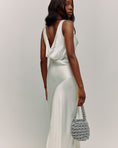 Charger l'image dans la visionneuse de la galerie, Hive Luxe Cord Handmade Evening Bag, Silver