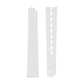 Load image into Gallery viewer, Cornelia James white bridal gloves with bow details