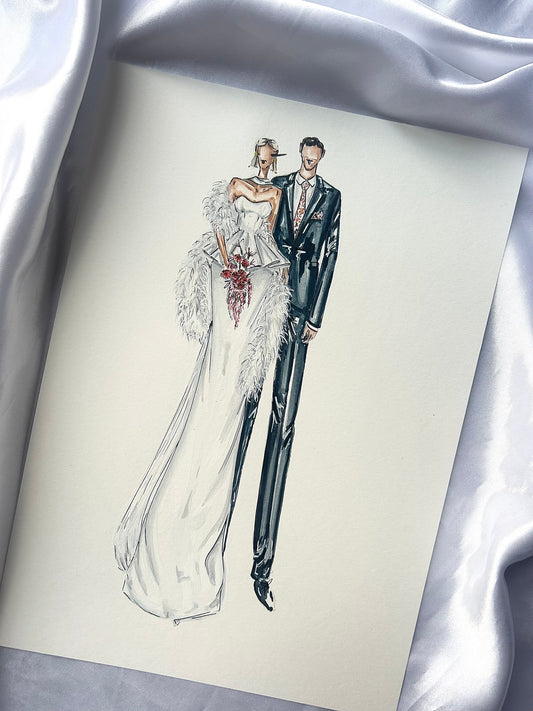 Behind The Veil: In Conversation with Helen Hird Illustrations