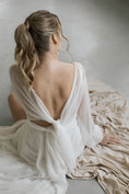 Load image into Gallery viewer, bride wearing Amarnam pearl bridal earrings
