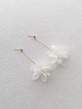 Load image into Gallery viewer, Amarnam silk bridal earrings
