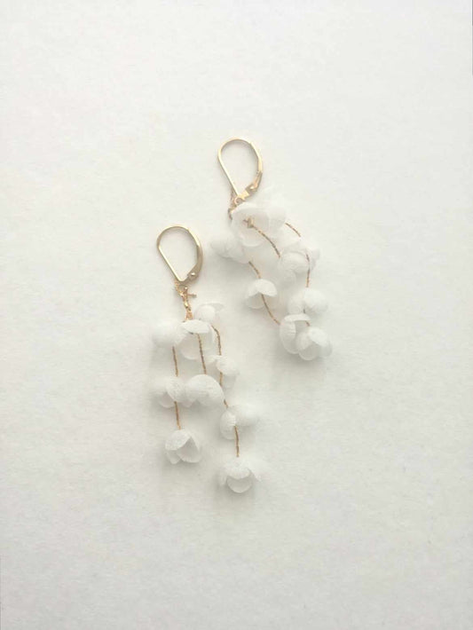 Amarnam silk bridal earrings