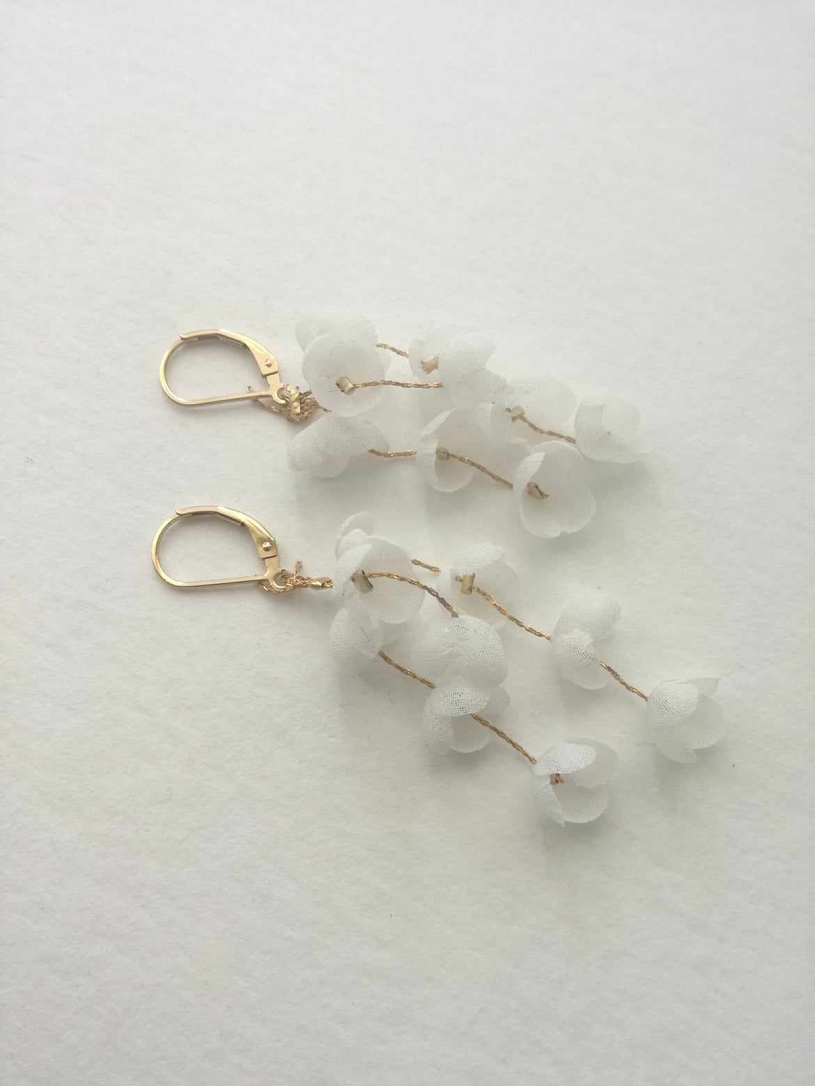 Amarnam silk bridal earrings