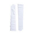 Load image into Gallery viewer, Pair of white gloves on a white background
