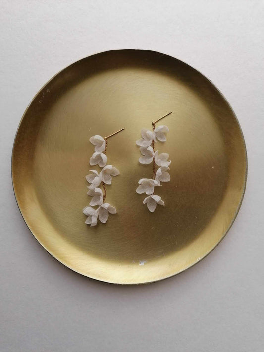 Amarnam silk bridal earrings
