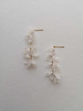Load image into Gallery viewer, Amarnam silk bridal earrings
