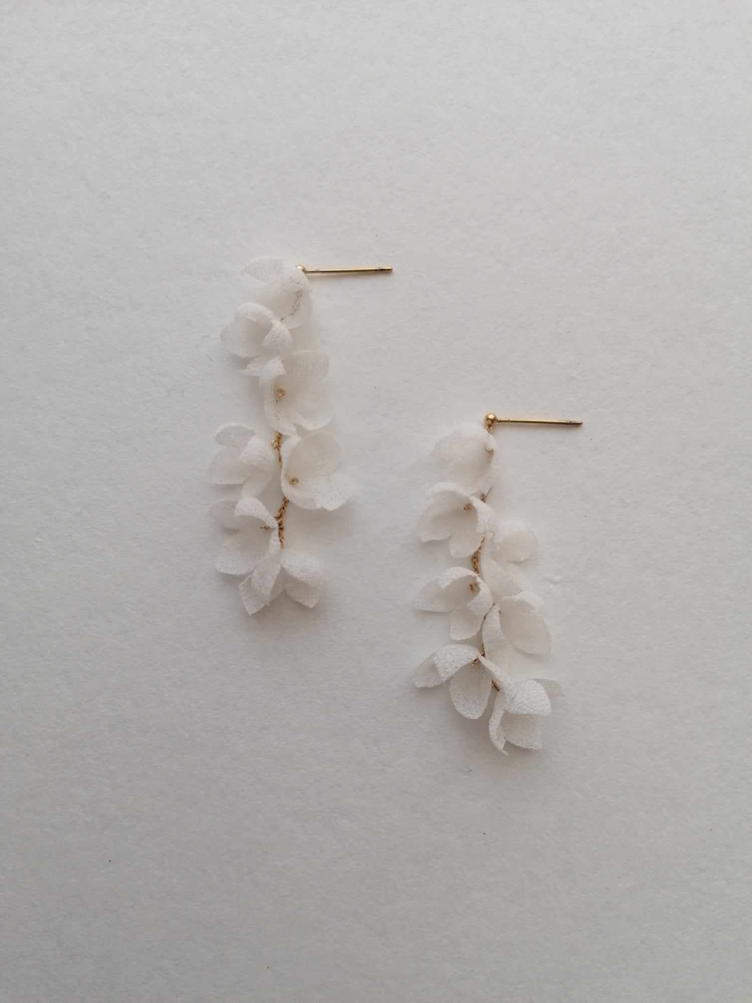 Amarnam silk bridal earrings
