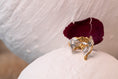 Load image into Gallery viewer, Ela Bridal Ring, 18ct Gold Plated and Recycled Silver
