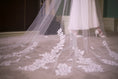 Load image into Gallery viewer, woman wearing hayze bridal leaf veil
