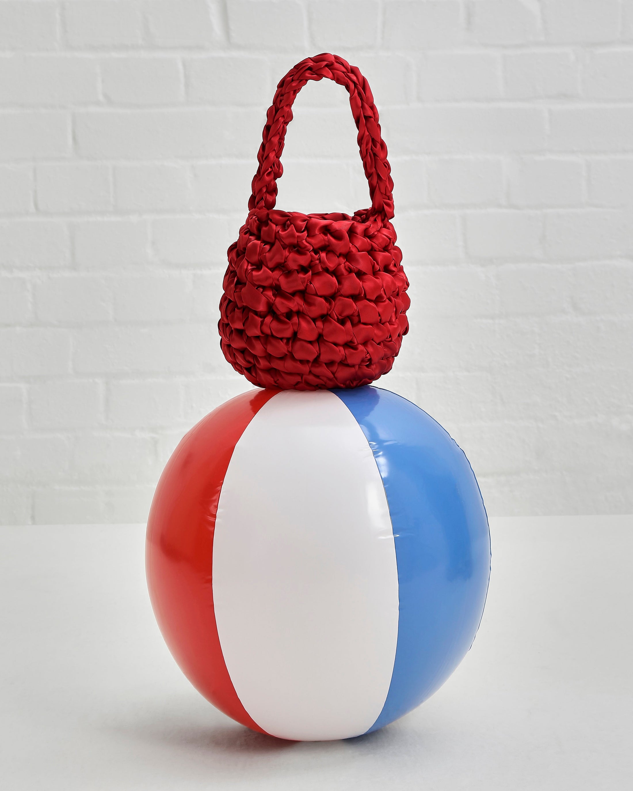 Hive Handmade Bridal Bag, Lipstick Red