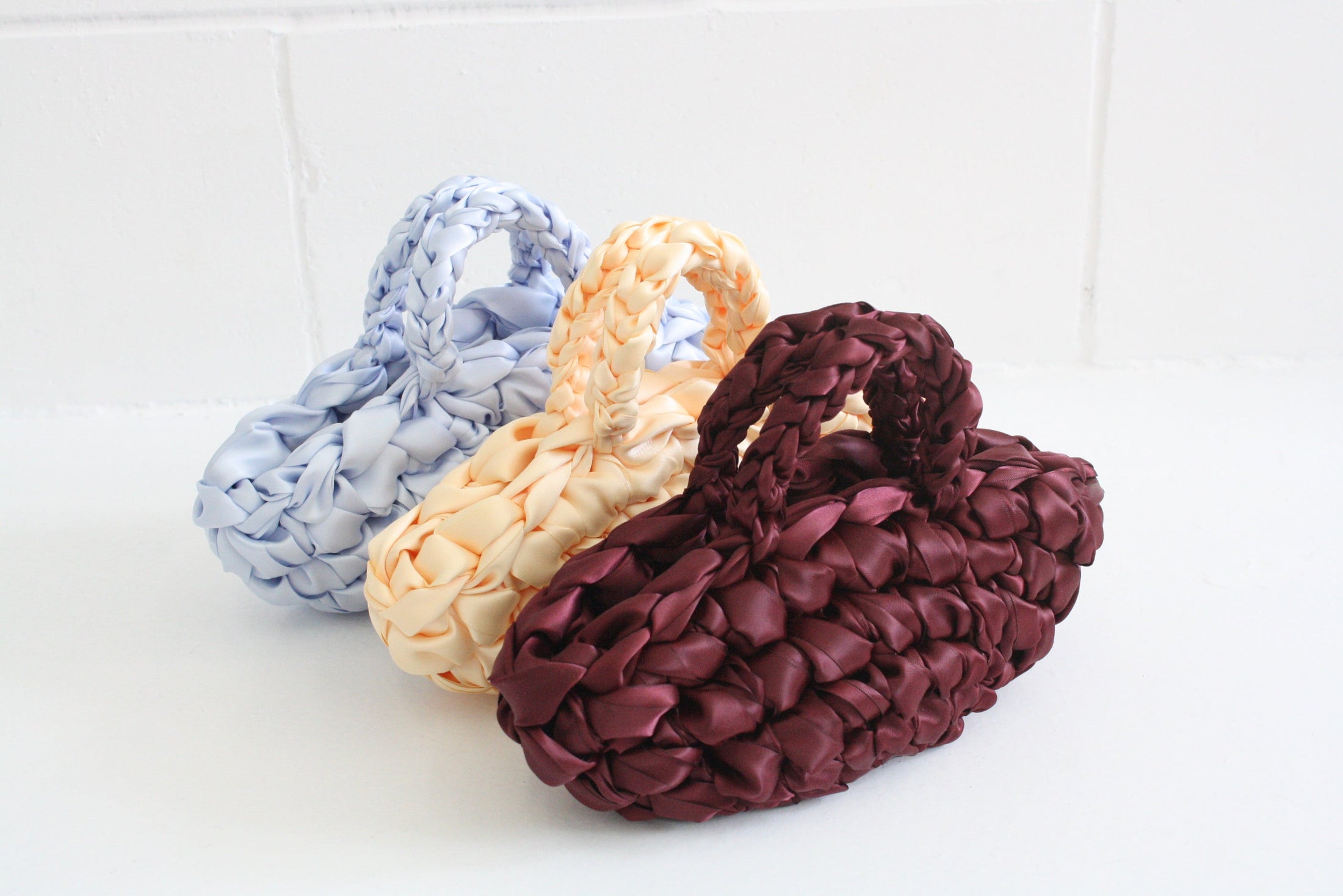Nest Handmade Bridal Bag, Burgundy
