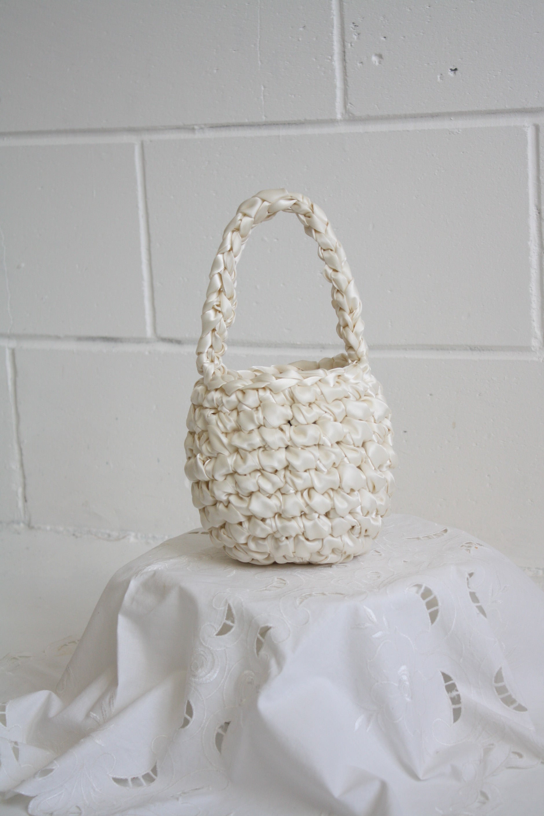 Hive Handmade Bridal Bag, Ivory
