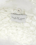 Load image into Gallery viewer, hive feather trim handbag in white
