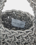 Charger l'image dans la visionneuse de la galerie, Hive Luxe Cord Handmade Evening Bag, Silver
