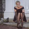 Load image into Gallery viewer, woman wearing Cornelia James bridal gloves
