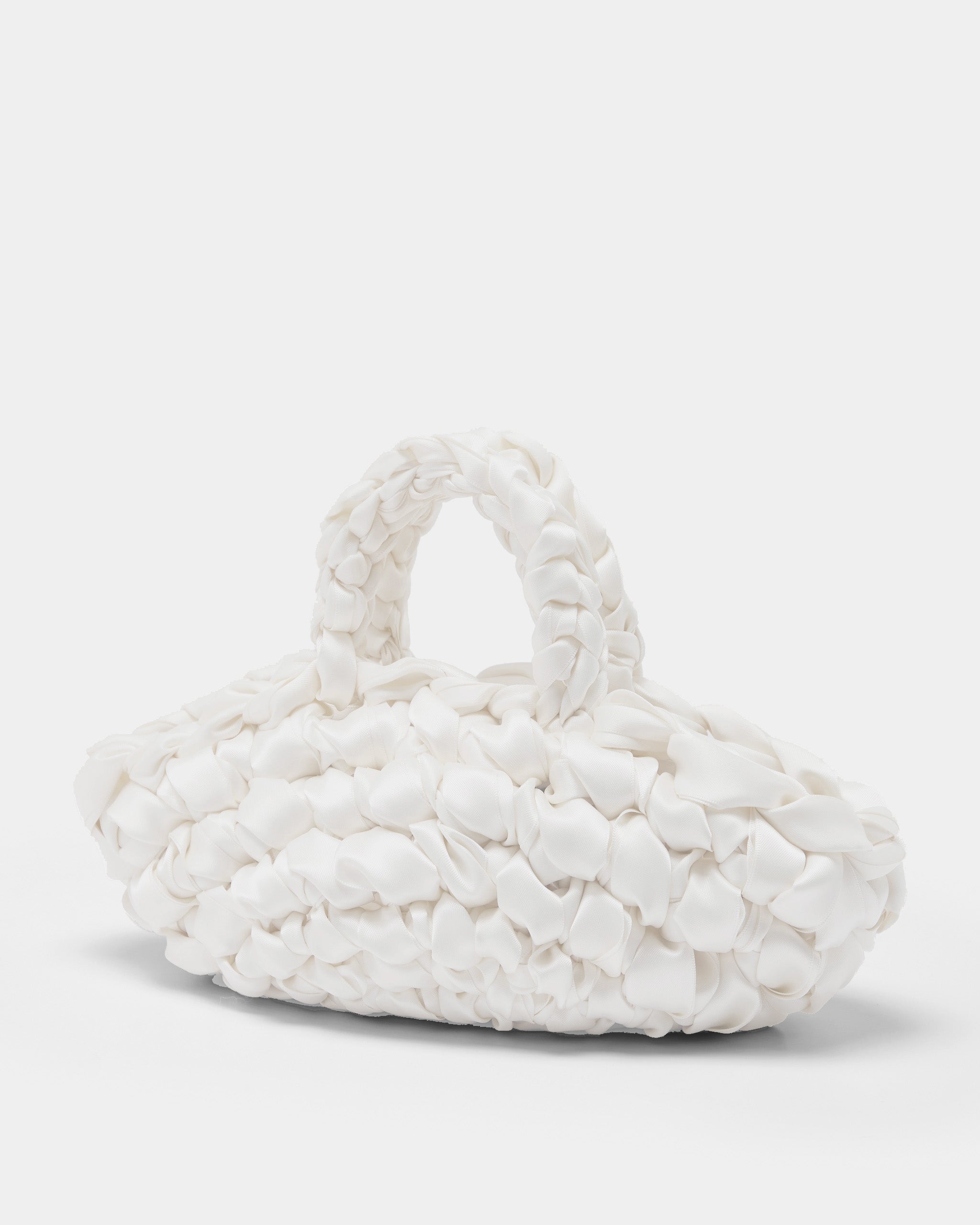 Nest Handmade Bridal Bag, White