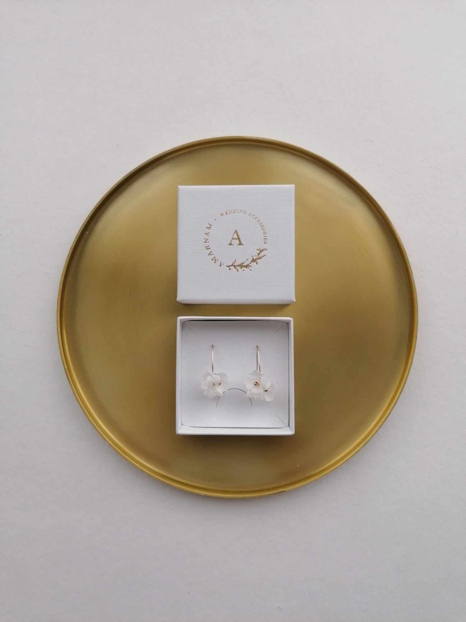 Amarnam silk bridal earrings