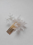 Load image into Gallery viewer, Amarnam silk bridal hair comb
