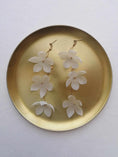 Load image into Gallery viewer, Amarnam silk bridal earrings
