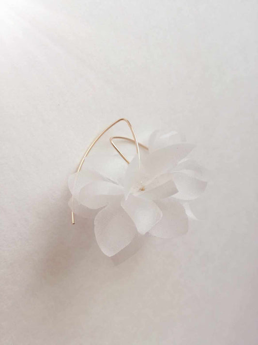 Amarnam silk bridal earrings