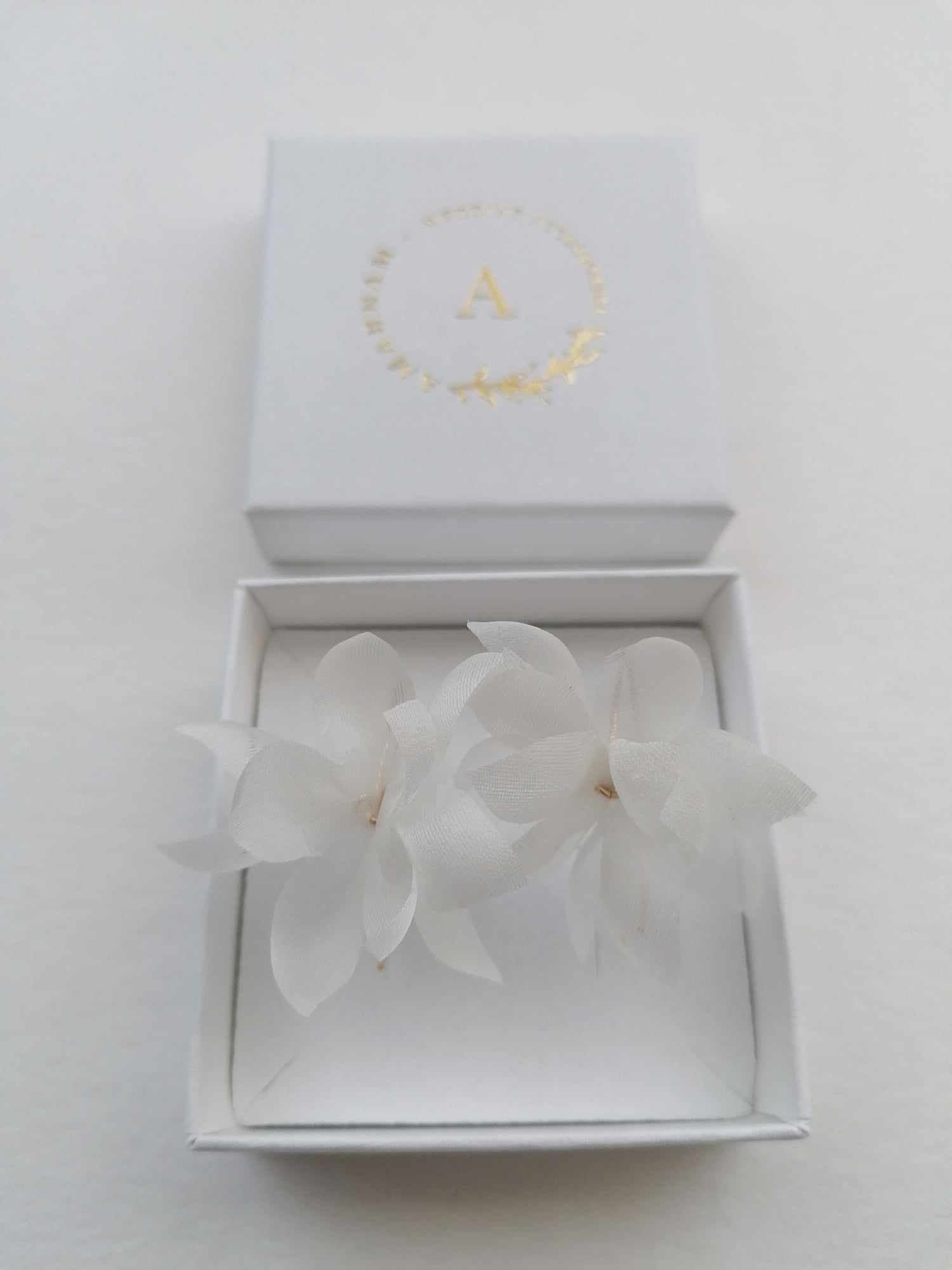Amarnam silk bridal earrings