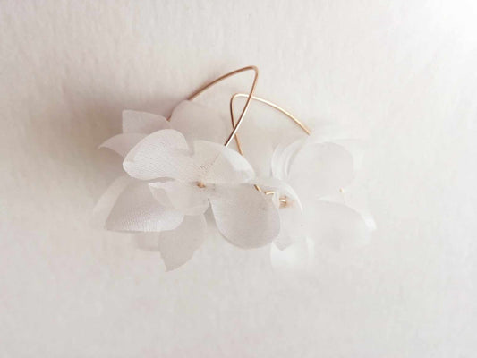 Amarnam silk bridal earrings