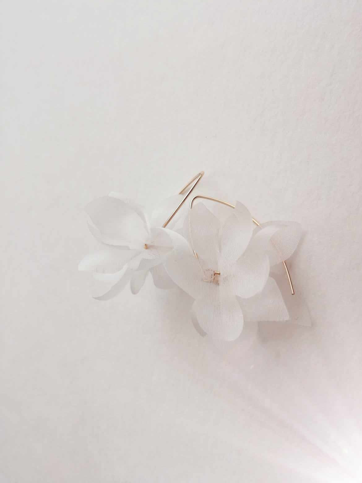 Amarnam silk bridal earrings