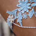 Load image into Gallery viewer, hayze bridal blue senna garter
