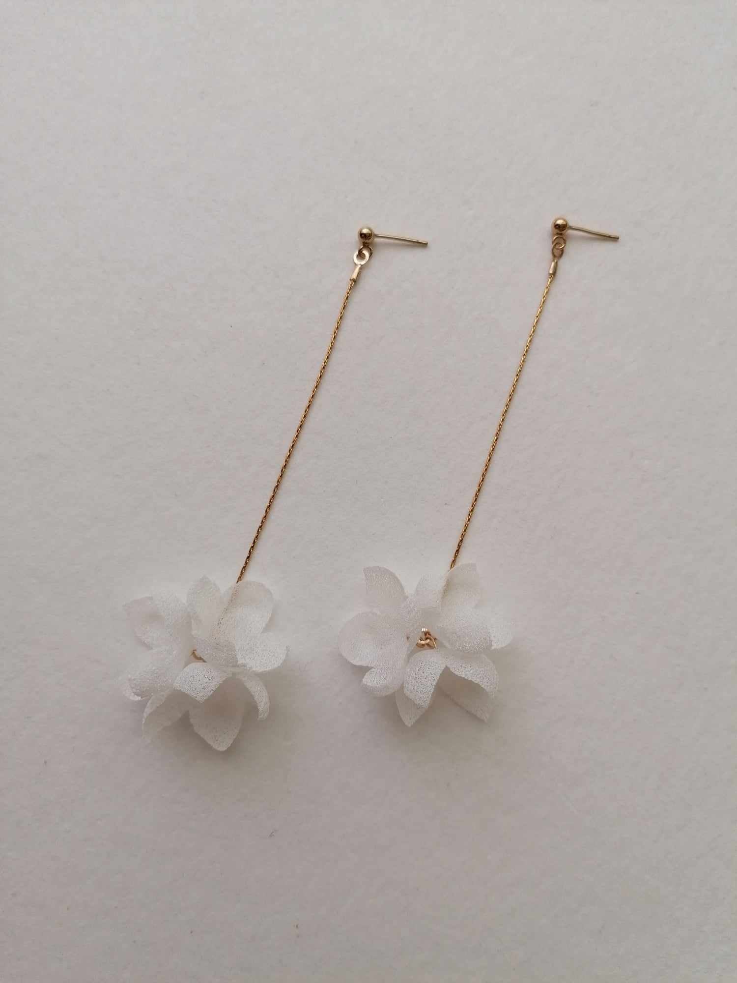 Amarnam soling silk bridal earrings