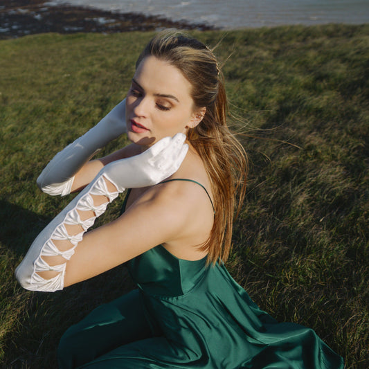 Cornelia James bridal opera gloves