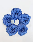 Load image into Gallery viewer, flower bridal scrunchie in wisteria

