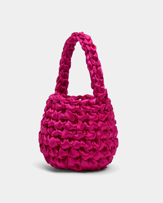 Hive bridal handbag in hot pink