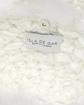 Load image into Gallery viewer, hive feather trim bridal handbag in white

