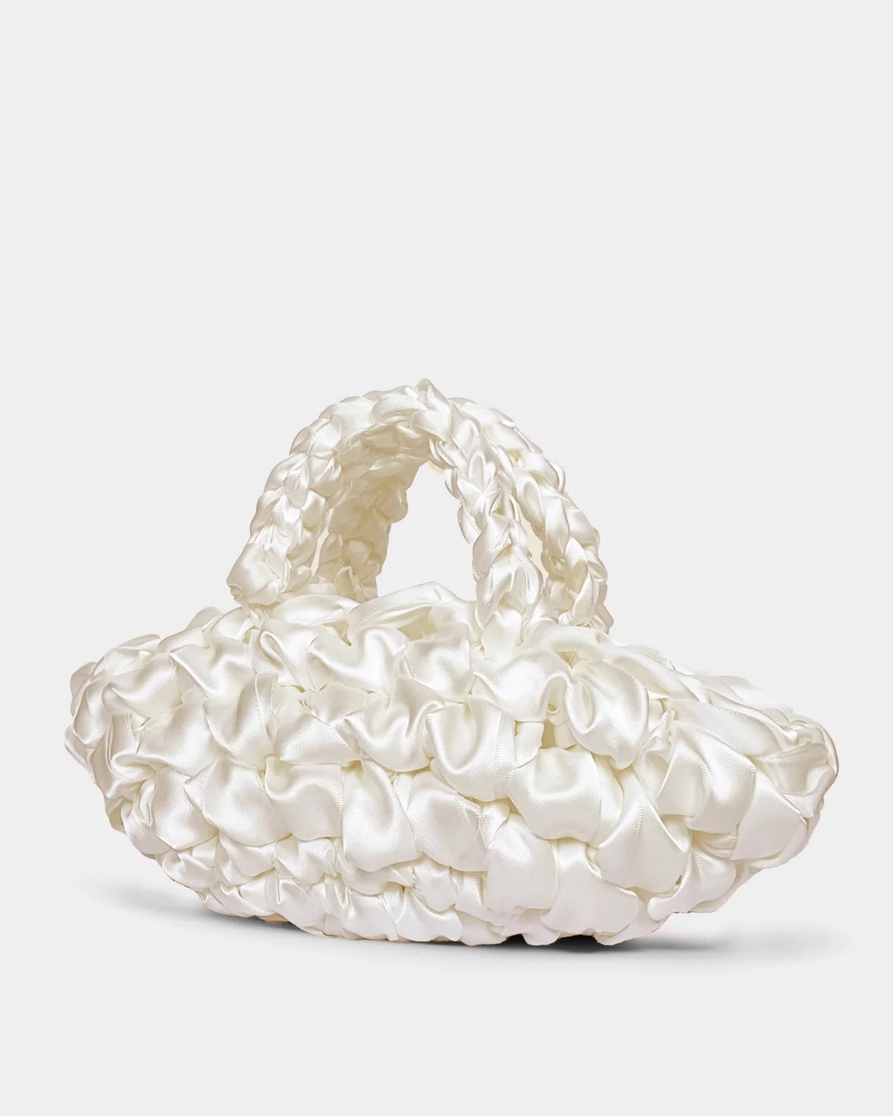 nest bridal handbag in ivory