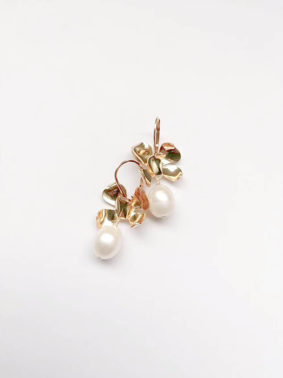 puglia pearl bridal earrings
